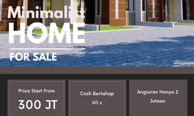 RUMAH MINIMALIS INCLUDE DAPUR PORTABLE DAN FREE LAIN NYA