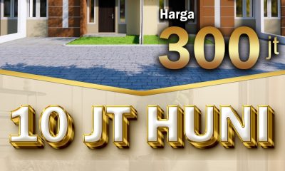 DP 10 JUTA LANGSUNG HUNI. UNTUK 3 UNIT PERTAMA. BURUAANNN !!!