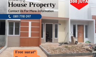 RUMAH SIAP HUNI. FREE CANOPY DAN CASH BACK 15 JUTA. BURUAAN. TERBATAS !!!